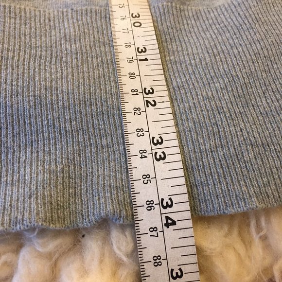 SANDWICH_ cotton cardigan/vest (S) - Picture 8 of 9